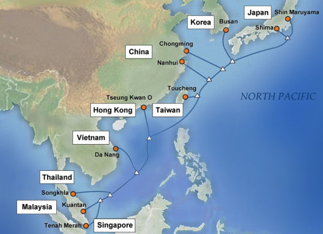 cáp quang biển Asia Pacific Gateway