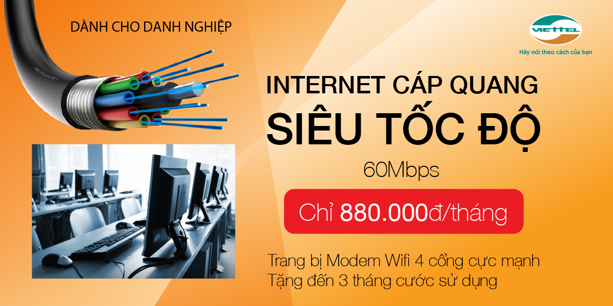 cáp quang Viettel xã Quy Đức