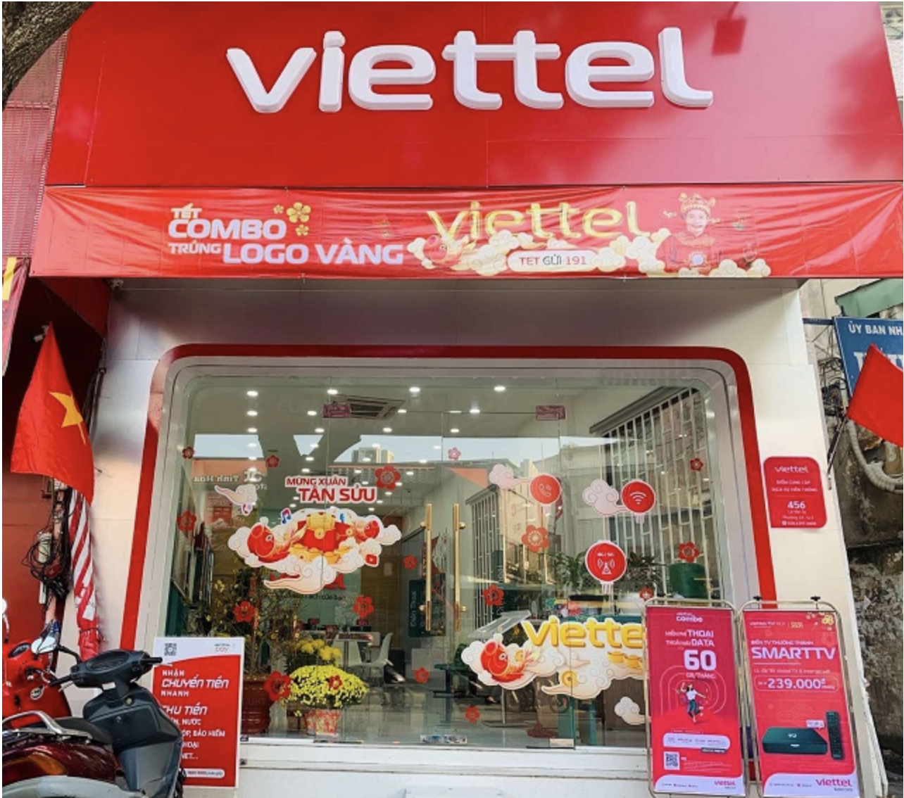 cửa hàng Viettel Huyện Tân Phước