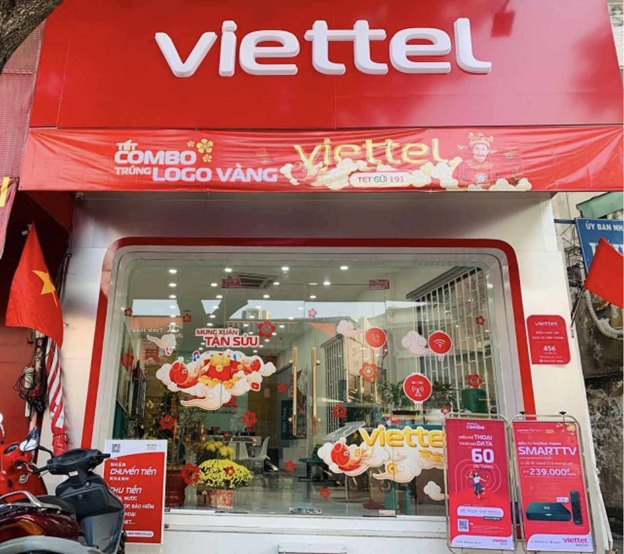 cửa hàng Viettel Huyện Cầu Ngang