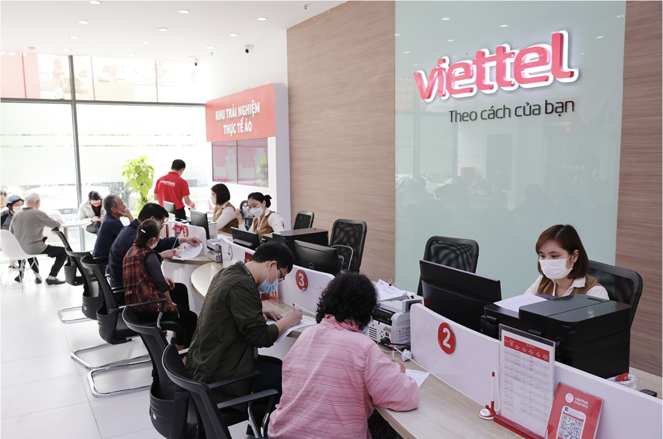 cửa hàng Viettel Huyện Thanh Ba