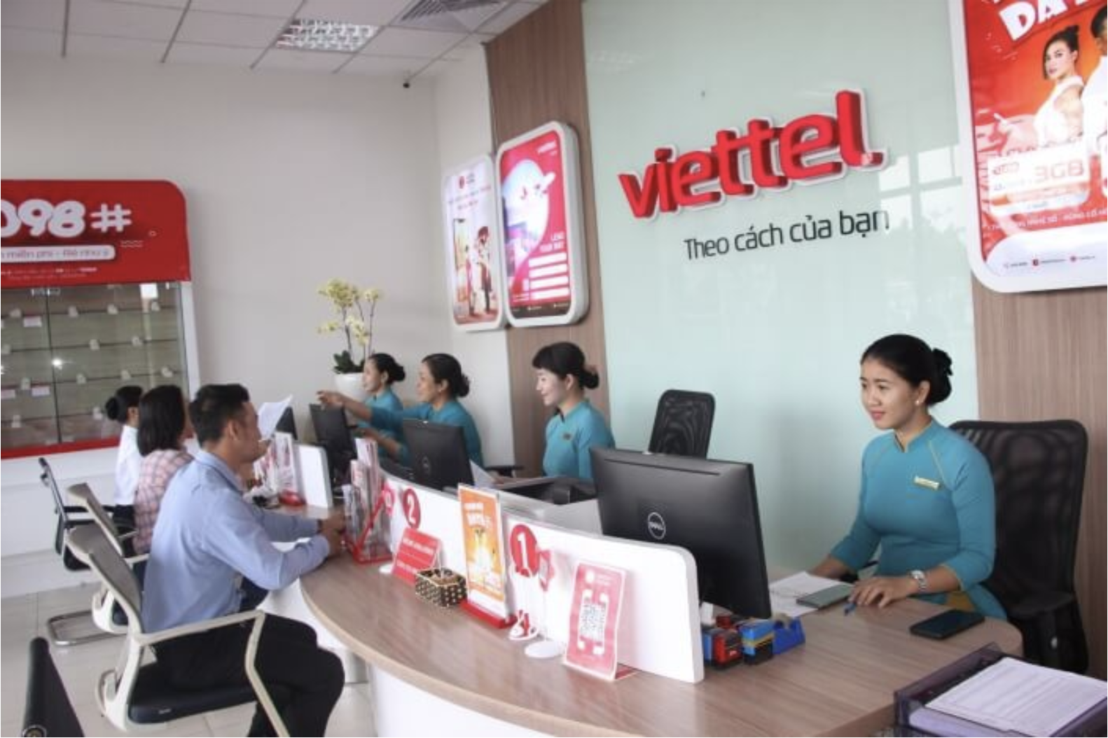 cửa hàng Viettel Huyện Văn Lâm