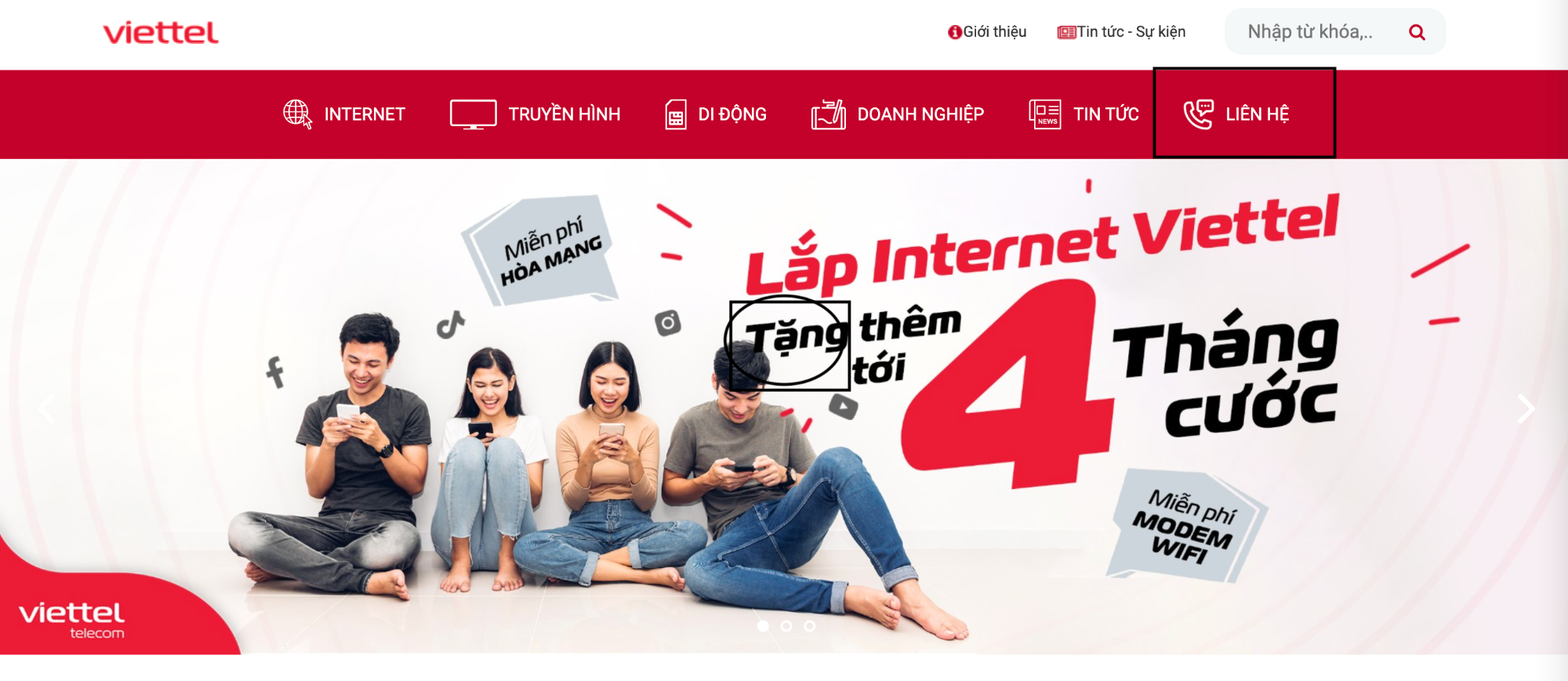 Hướng dẫn lắp đặt internet Viettel