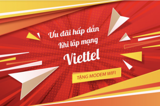 Lắp mạng Viettel Gò Vấp trọn gói chỉ từ 180k, tặng wifi 5GHz